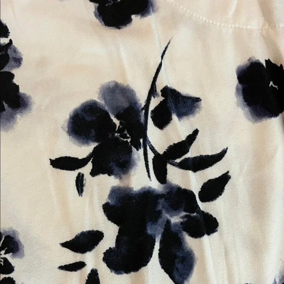 🔥Vera Wang Black & White Floral Pajama Set, Size Large Tall. 3-Piece Set 💃🏻 - Picture 6 of 14